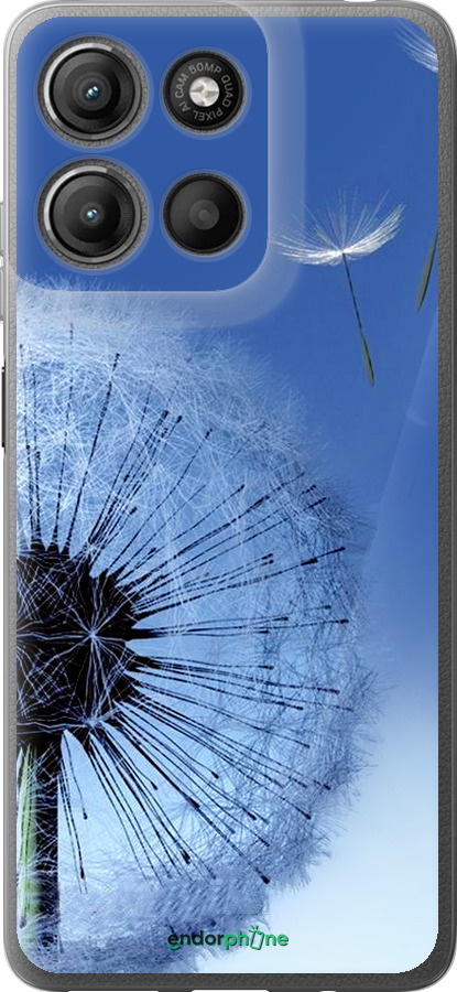 Силиконовый чехол Одуванчик для Motorola Moto G15 Power - 6005u-4044 изображение 