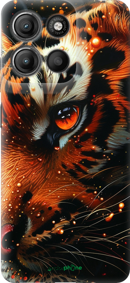 Силиконовый чехол Tiger для Motorola Moto G15 Power - 6053u-4044 изображение 