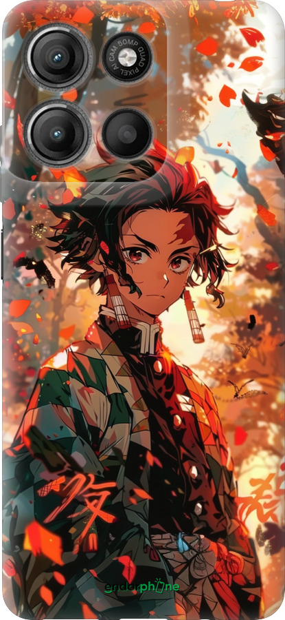 Силиконовый чехол Tanjiro для Motorola Moto G15 Power - 6130u-4044 изображение 