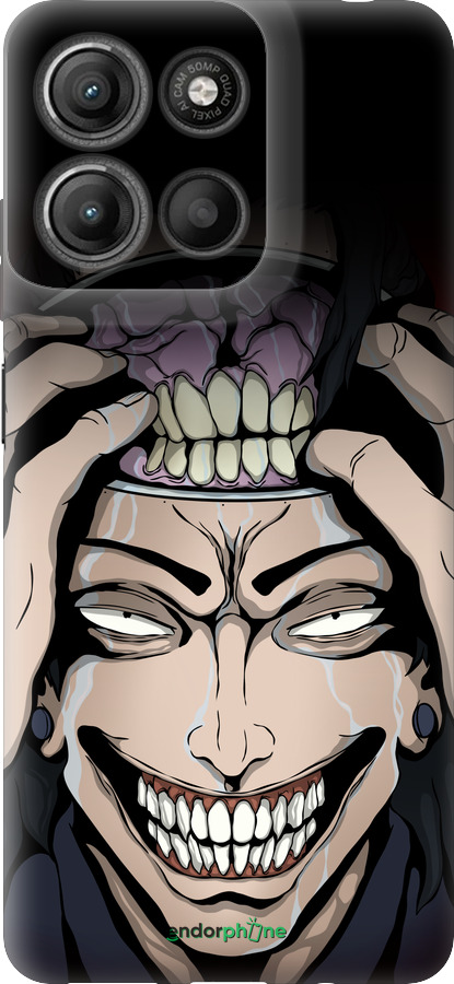 Силиконовый чехол Магическая Битва Kenjaku для Motorola Moto G15 Power - 6151u-4044 изображение 