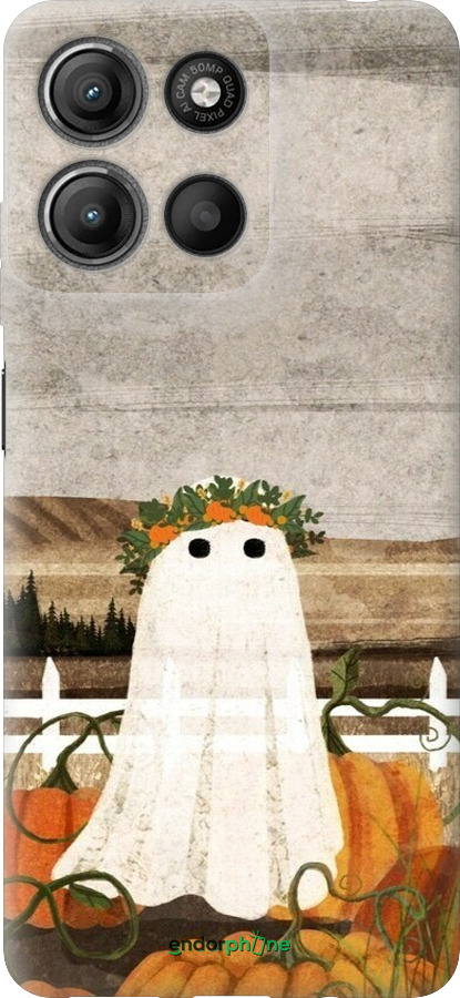 Силиконовый чехол Призрак для Motorola Moto G15 Power - 6245u-4044 изображение 