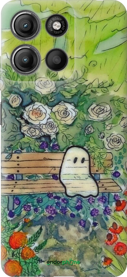 Силиконовый чехол Призрак 3 для Motorola Moto G15 Power - 6248u-4044 изображение 