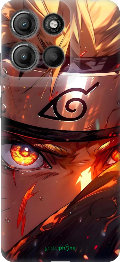 Силиконовый чехол Наруто для Motorola Moto G15 Power - 6277u-4044 изображение 