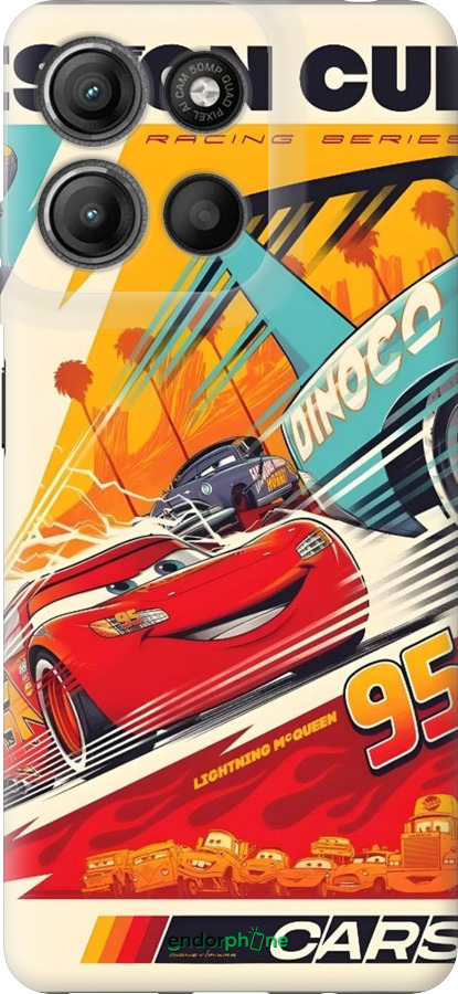 Силіконовий чехол Тачки для Motorola Moto G15 Power - 6288u-4044 изображение 