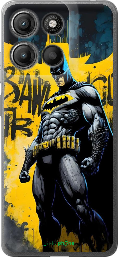 Силіконовий чехол Бетмен для Motorola Moto G15 Power - 6290u-4044 изображение 