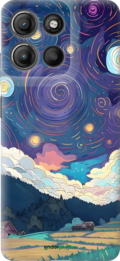 Силіконовий чехол Креативний арт для Motorola Moto G15 Power - 6322u-4044 изображение 