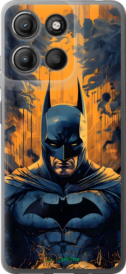 Силіконовий чехол Бетмен для Motorola Moto G15 Power - 6335u-4044 изображение 