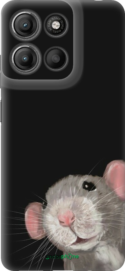 Силиконовый чехол The Peeking Rat для Motorola Moto G15 Power - 6442u-4044 изображение 