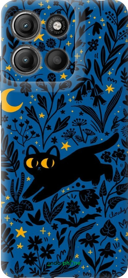 Силиконовый чехол Летняя ночь для Motorola Moto G15 Power - 6472u-4044 изображение 