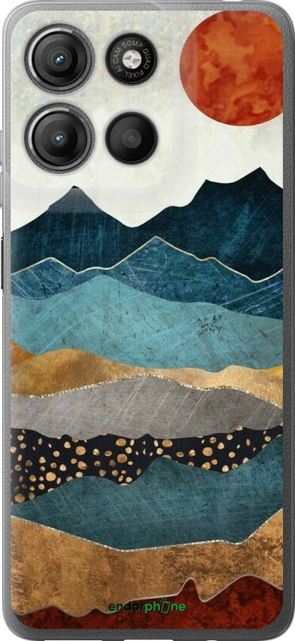 Силіконовий чехол захід сонця для Motorola Moto G15 Power - 6475u-4044 изображение 