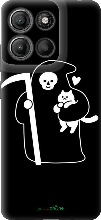 Силиконовый чехол С изображением Кошек для Motorola Moto G15 Power - 6485u-4044 изображение 