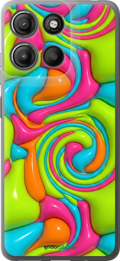 Силіконовий чехол Y2K Jelly Dream для Motorola Moto G15 Power - 6780u-4044 изображение 