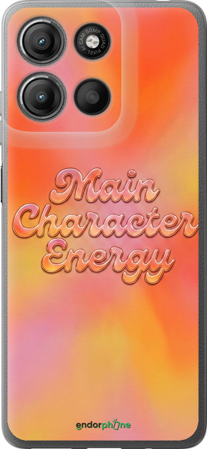 Силіконовий чехол Aura Gradient Main Character Energy Aesthetic Y2K для Motorola Moto G15 Power - 6783u-4044 изображение 