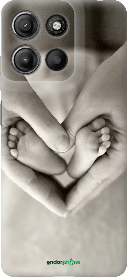 Силиконовый чехол Любовь для Motorola Moto G15 Power - 699u-4044 изображение 