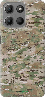 Силиконовый чехол Камуфляж v5 для Motorola Moto G15 - 1201u-3948 изображение 