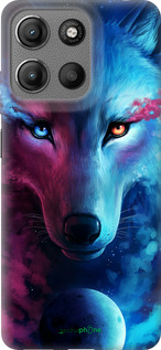 Силіконовий чехол Арт-вовк для Motorola Moto G15 - 3999u-3948 изображение 