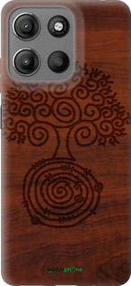 Силиконовый чехол Узор дерева для Motorola Moto G15 - 4119u-3948 изображение 