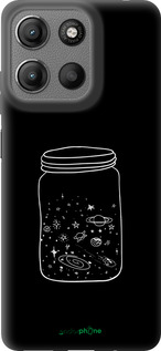 Силиконовый чехол Космос в банке для Motorola Moto G15 - 4297u-3948 изображение 