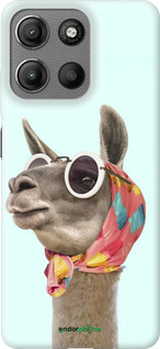 Силіконовий чехол Модна лама для Motorola Moto G15 - 4479u-3948 изображение 