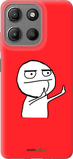 Силиконовый чехол Мем для Motorola Moto G15 - 4578u-3948 изображение 