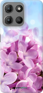 Силиконовый чехол Сирень для Motorola Moto G15 - 527u-3948 изображение 