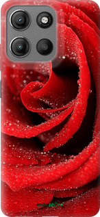 Силиконовый чехол Красная роза для Motorola Moto G15 - 529u-3948 изображение 