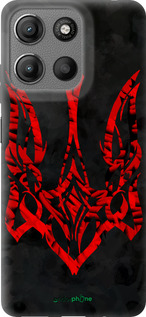 Силиконовый чехол Герб Украины v4 для Motorola Moto G15 - 5319u-3948 изображение 