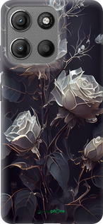 Силиконовый чехол Розы 2 для Motorola Moto G15 - 5550u-3948 изображение 