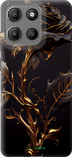 Силиконовый чехол Роза 3 для Motorola Moto G15 - 5552u-3948 изображение 