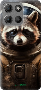 Силиконовый чехол Raccoon austronaut для Motorola Moto G15 - 5581u-3948 изображение 