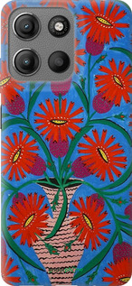 Силиконовый чехол Примаченко для Motorola Moto G15 - 5909u-3948 изображение 