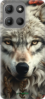 Силіконовий чехол Вовчий погляд для Motorola Moto G15 - 6066u-3948 изображение 