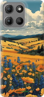 Силиконовый чехол Украинское поле для Motorola Moto G15 - 6082u-3948 изображение 