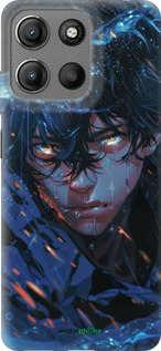 Силиконовый чехол Satoru Gojou для Motorola Moto G15 - 6128u-3948 изображение 