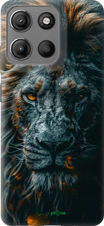 Силиконовый чехол Лев в сумерках для Motorola Moto G15 - 6154u-3948 изображение 