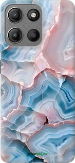 Силиконовый чехол Мрамор для Motorola Moto G15 - 6306u-3948 изображение 