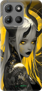 Силиконовый чехол Аниме демон 2 для Motorola Moto G15 - 6309u-3948 изображение 