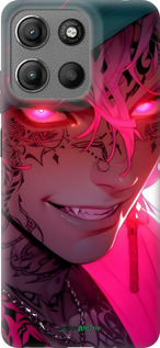 Силиконовый чехол Аниме демон 3 для Motorola Moto G15 - 6313u-3948 изображение 