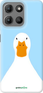 Силиконовый чехол Гусь для Motorola Moto G15 - 6350u-3948 изображение 