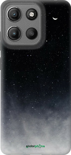 Силиконовый чехол Сині хмари, Синій місяць для Motorola Moto G15 - 6396u-3948 изображение 