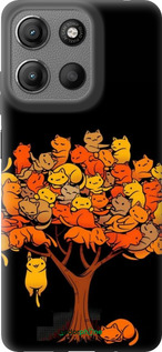 Силіконовий чехол Дерево та котики для Motorola Moto G15 - 6516u-3948 изображение 