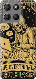 Силиконовый чехол The Overthinker для Motorola Moto G15 - 6774u-3948 изображение 