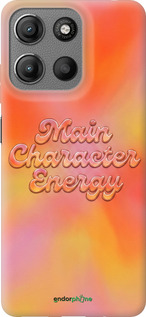 Силиконовый чехол Aura Gradient Main Character Energy Aesthetic Y2K для Motorola Moto G15 - 6783u-3948 изображение 