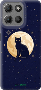 Силіконовий чехол Cute Cat Celestial/Witchy для Motorola Moto G15 - 6787u-3948 изображение 