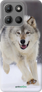 Силиконовый чехол Бегущий волк для Motorola Moto G15 - 826u-3948 изображение 