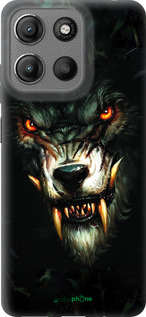 Силиконовый чехол Дьявольский волк для Motorola Moto G15 - 833u-3948 изображение 