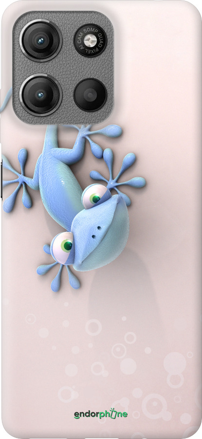 Силиконовый чехол Геккончик для Motorola Moto G15 - 1094u-3948 изображение 