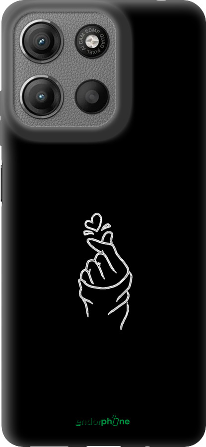 Силиконовый чехол Love You для Motorola Moto G15 - 4298u-3948 изображение 