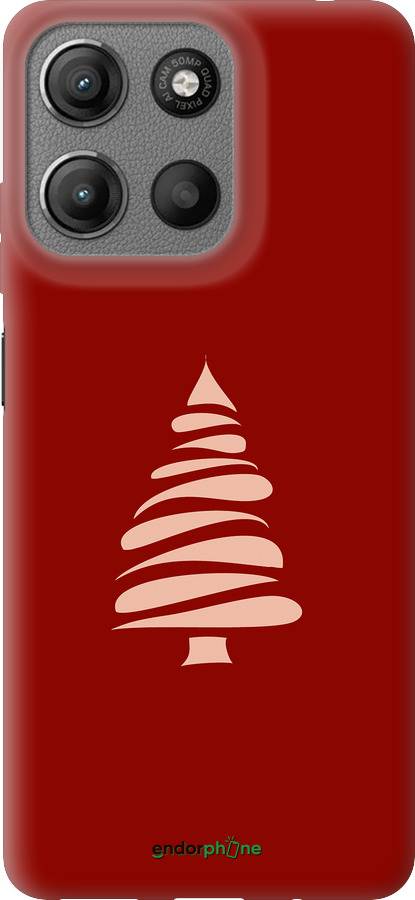 Силиконовый чехол Новогодний 15 для Motorola Moto G15 - 4628u-3948 изображение 