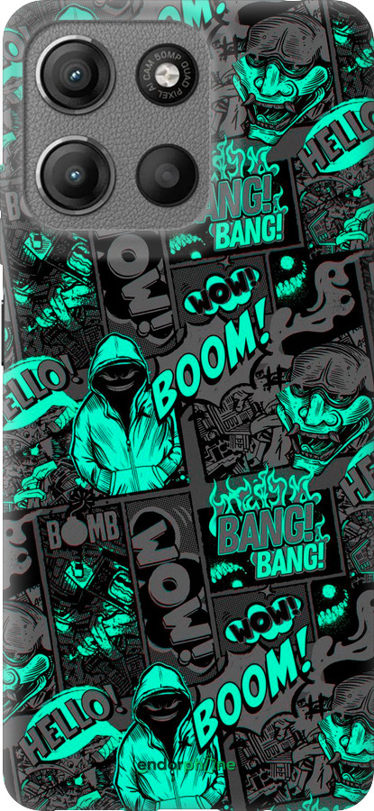 Силиконовый чехол № 5331 для Motorola Moto G15 - 5331u-3948 изображение 